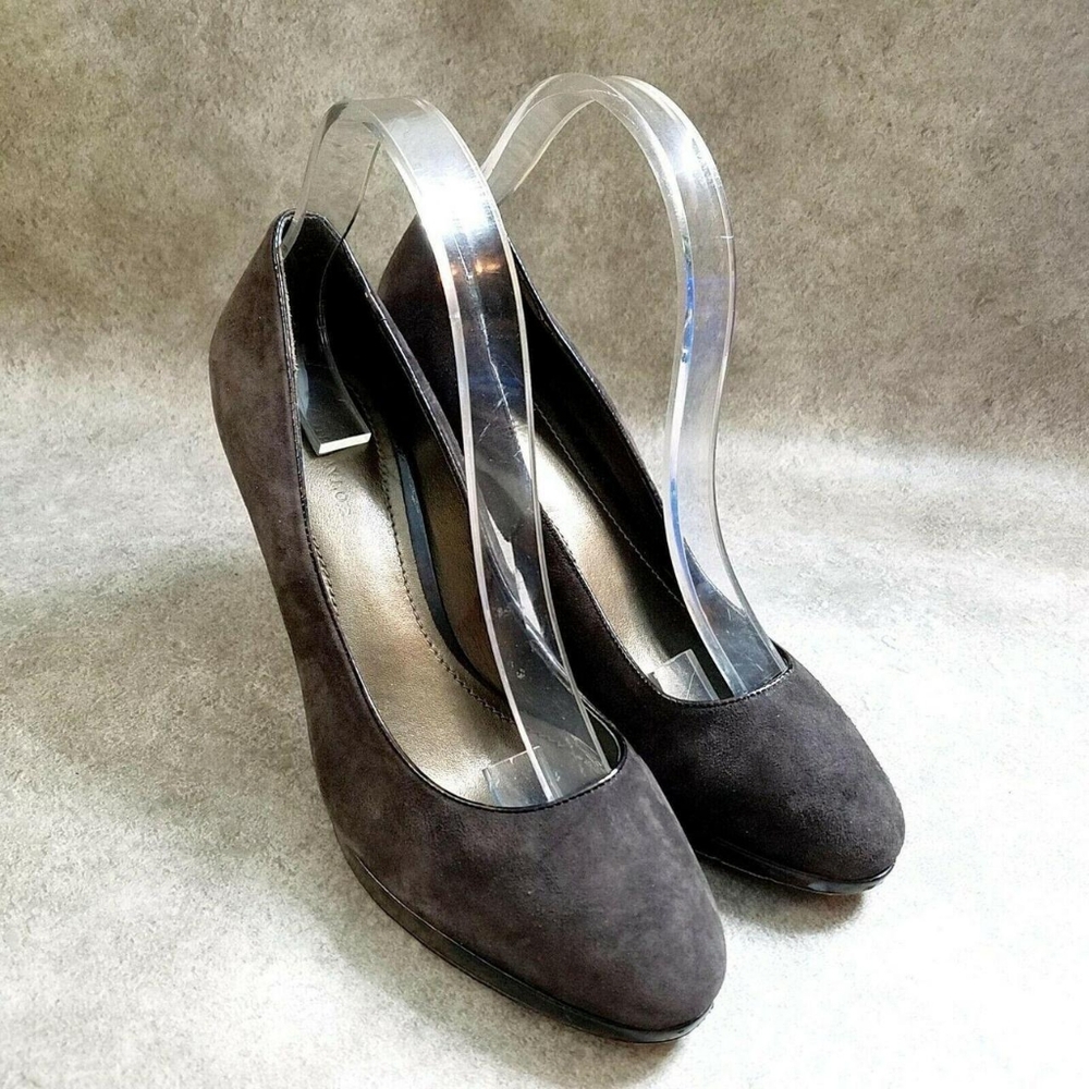 Ann Taylor Women's Brown Leather Heels
